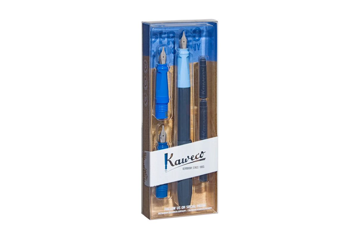 Kaweco Perkeo Blue Kalligrafieset